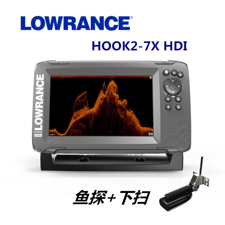 ローランスHOOK2-7Xマリンソナー魚群探知機 海釣り ラ - Fishing Depth Finder のレビューと価格