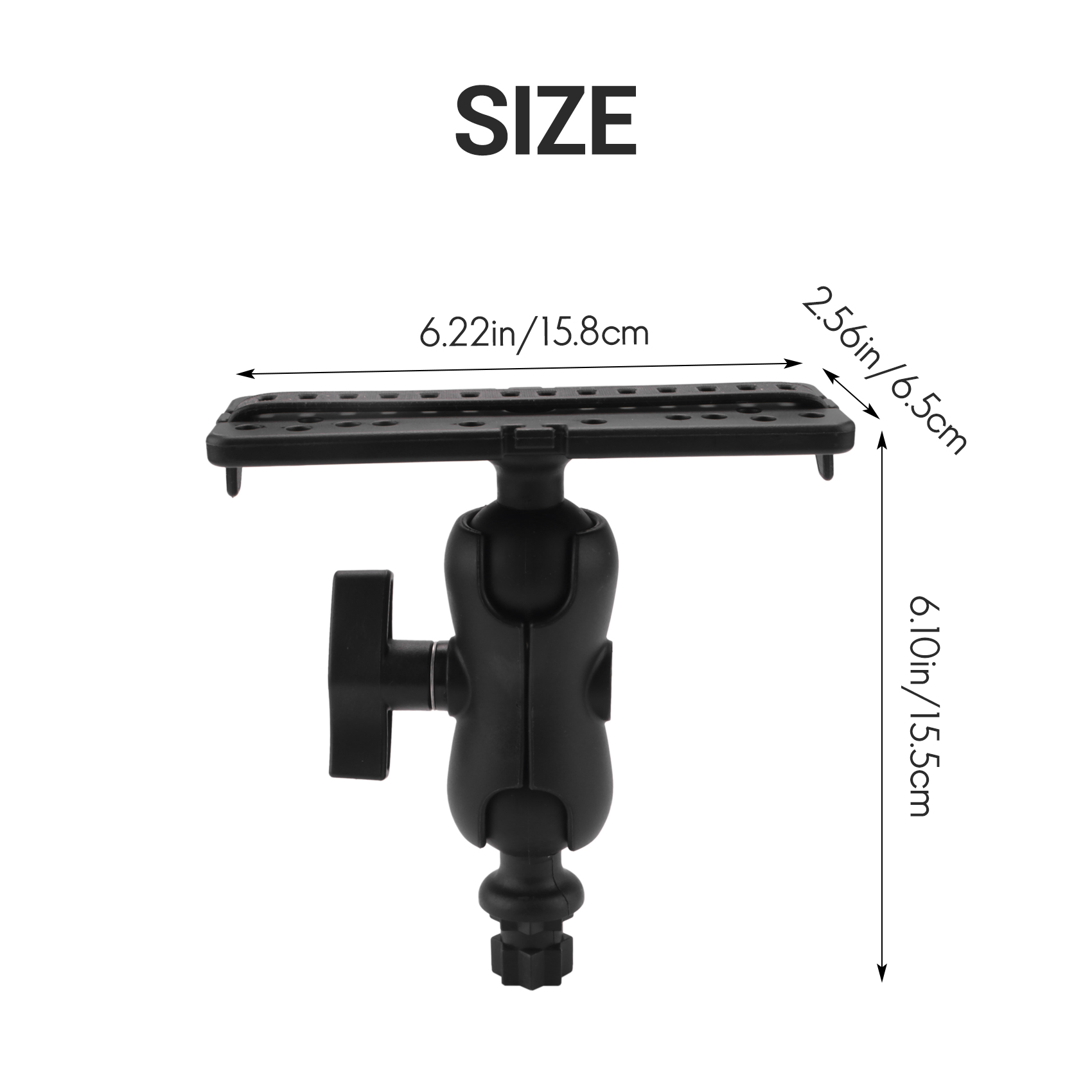 NALFI製ボールマウント（魚群探知機対応、汎用マウントプレ - Fish Finder Mount のレビューと価格